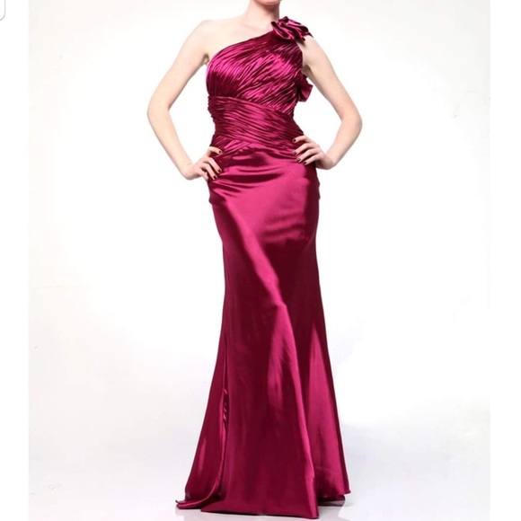 Cinderella Raspberry dress size 6 (zara 2) - Picture 2 of 6